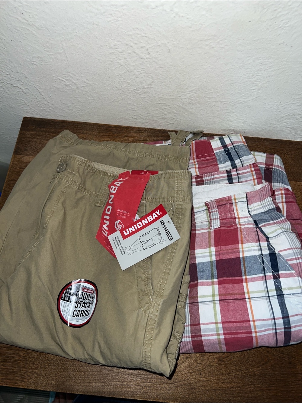 Mens 34 shorts lot union bay nwt cargos US Expedition